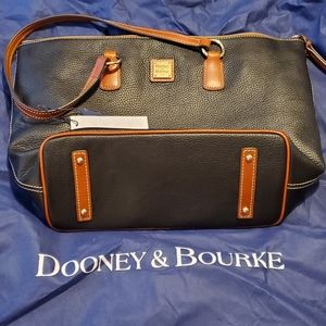 Dooney & Bourke Pebbled Black Wren